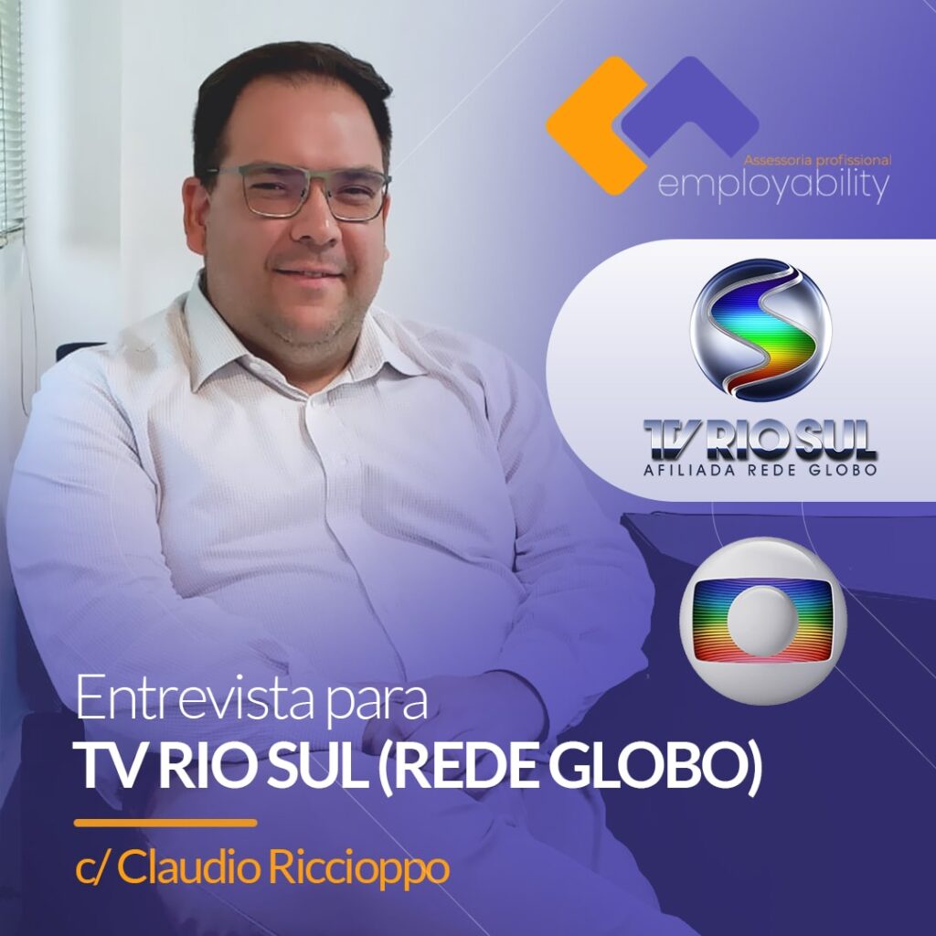 Employability RH Claudio Riccioppo para TV Rio Sul